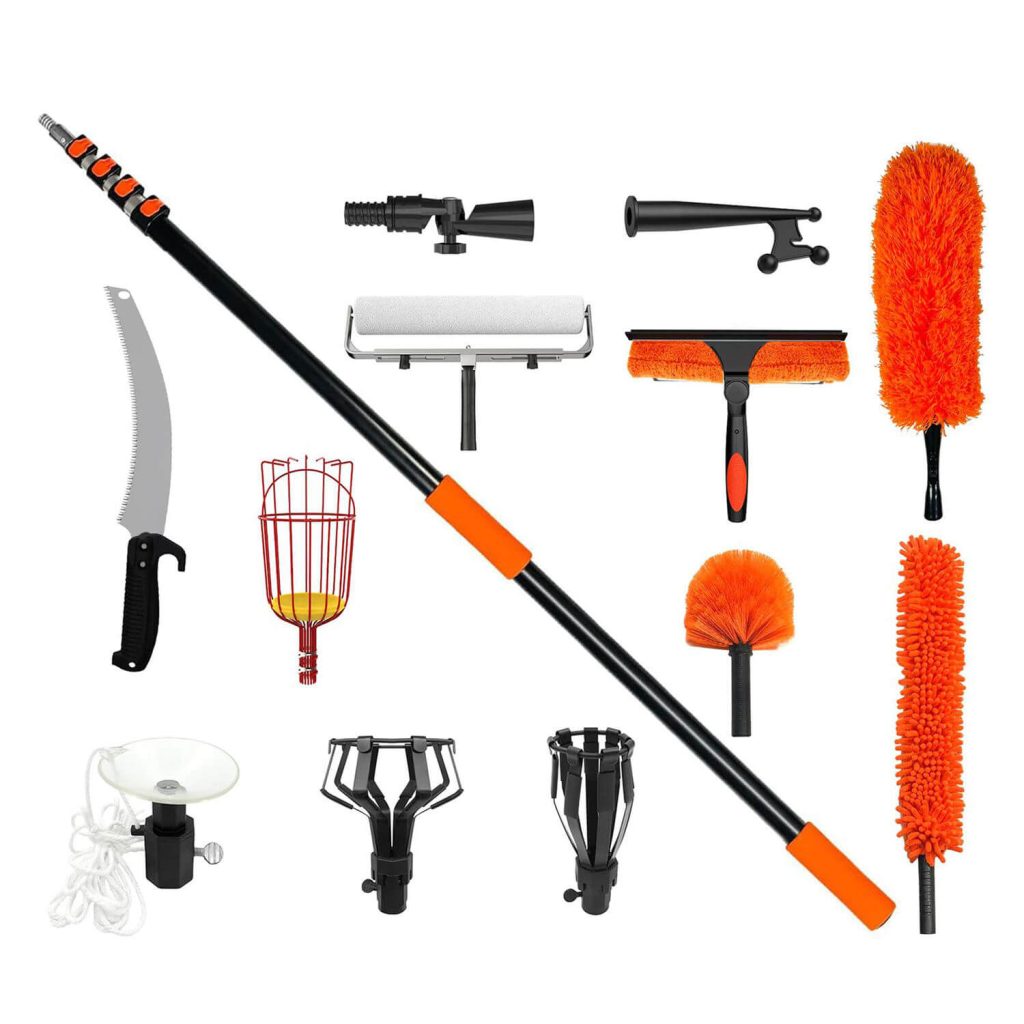 Anbule Custom Adjustable Telescopic Pole and Brush manufacturer 4