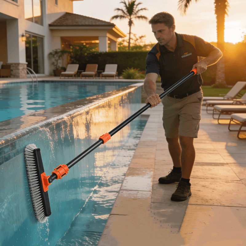 Anbule Custom Telescopic Pool Poles OEM Manufacturer in China