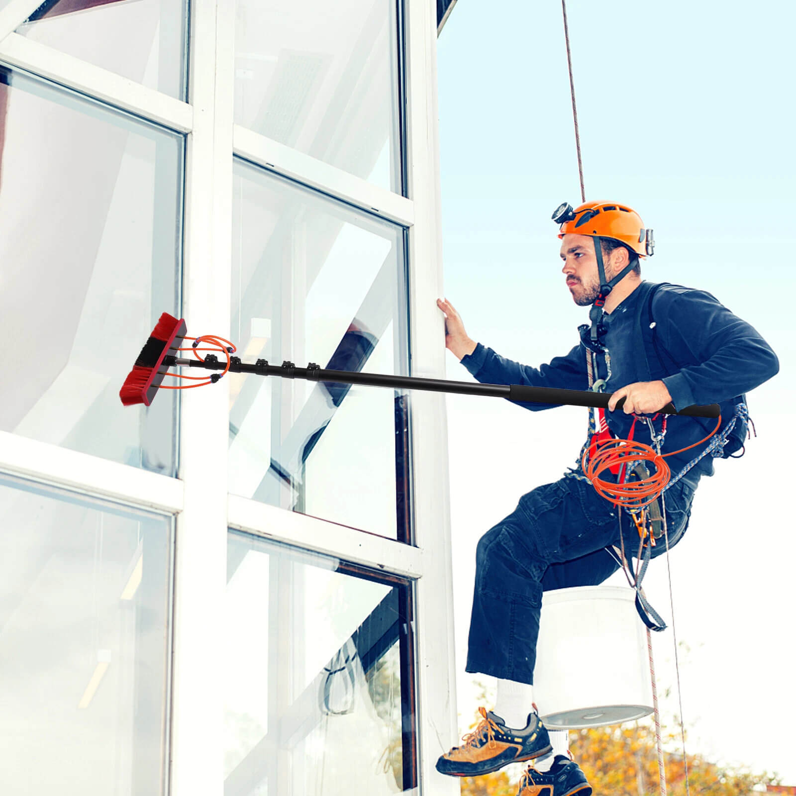 How Water Fed Pole Window Cleaning Works Process, Benefits, and Applications