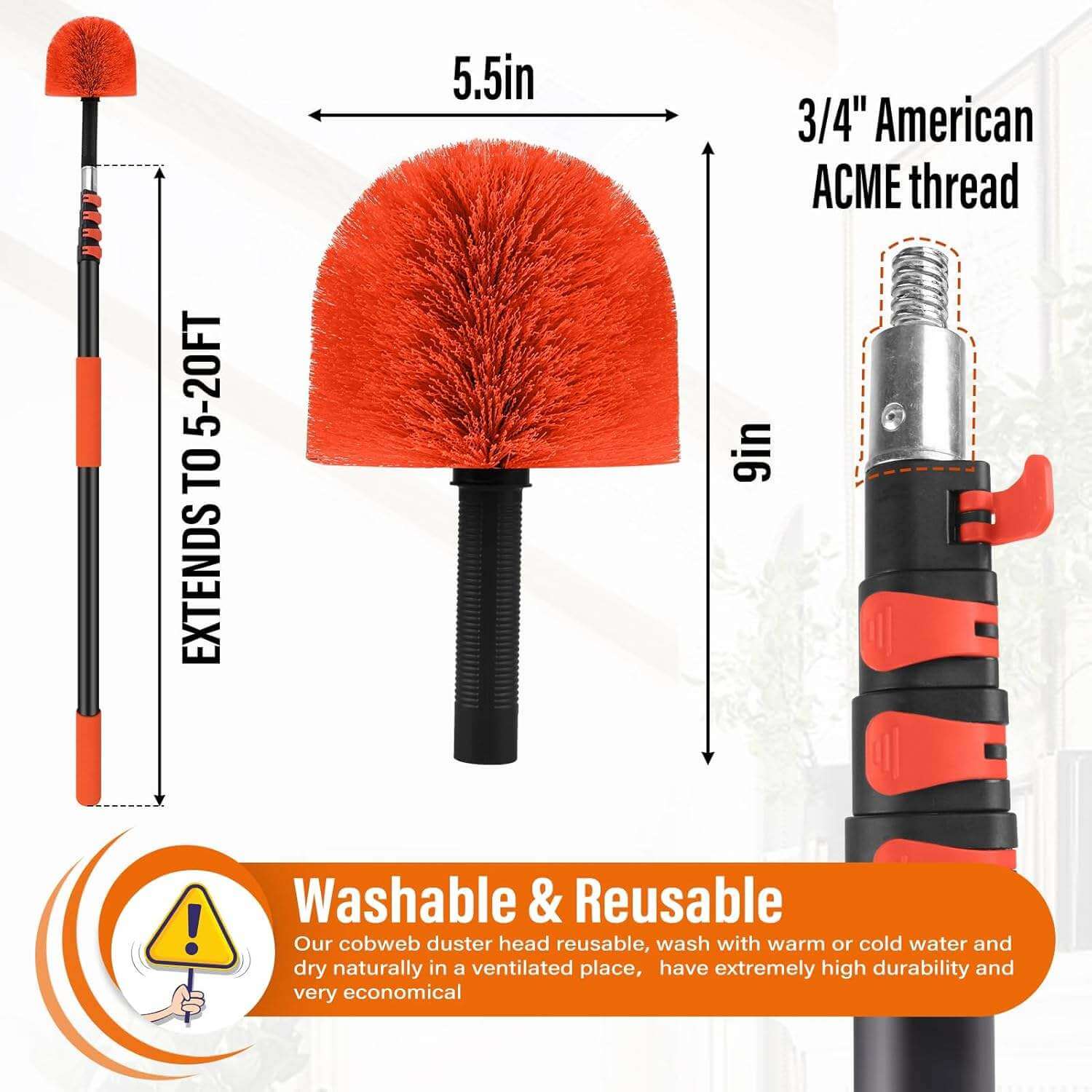 Anbule Custom Dusting Telescopic Poles Manufacturer