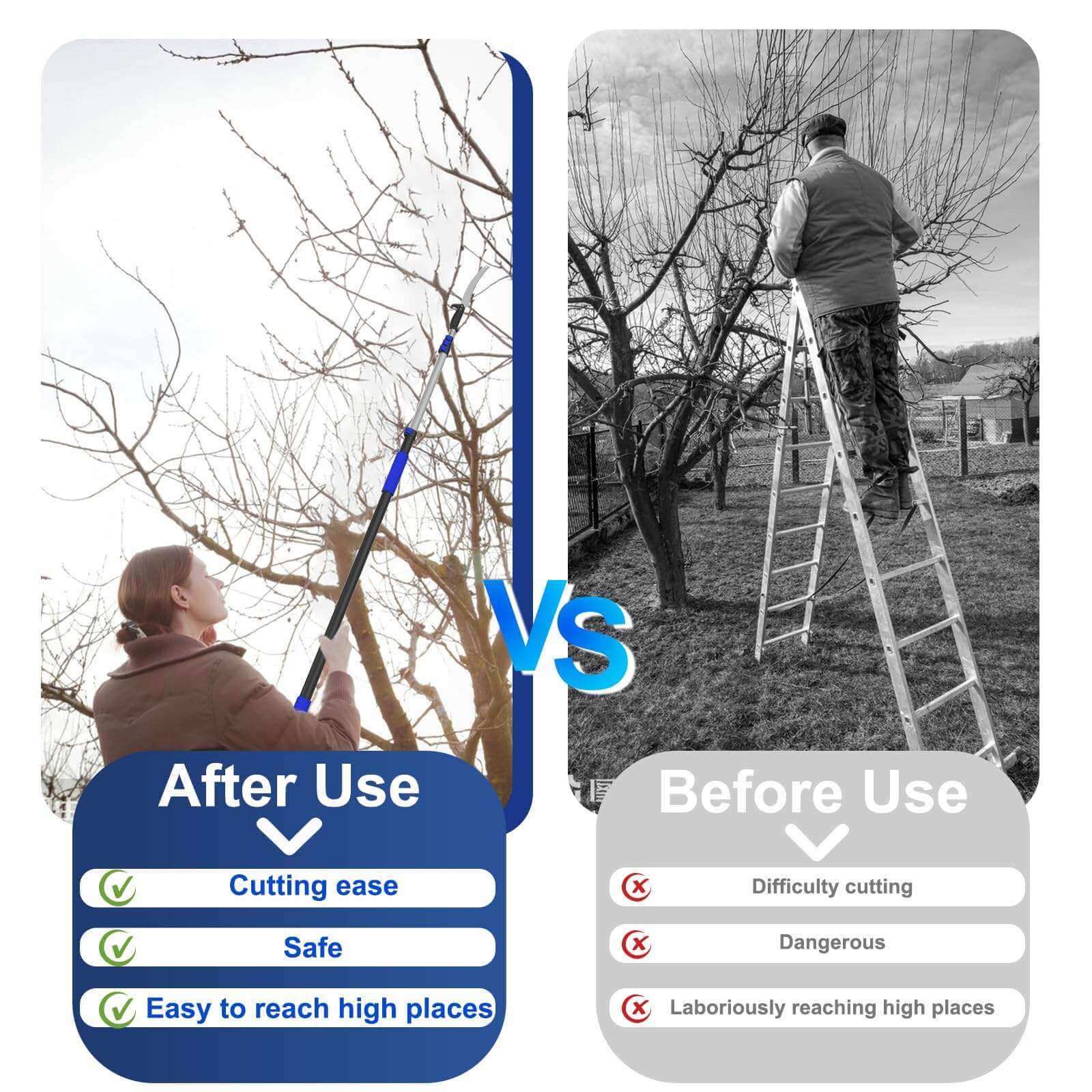 Anbule custom branch cutter telescopic poles manufacturer