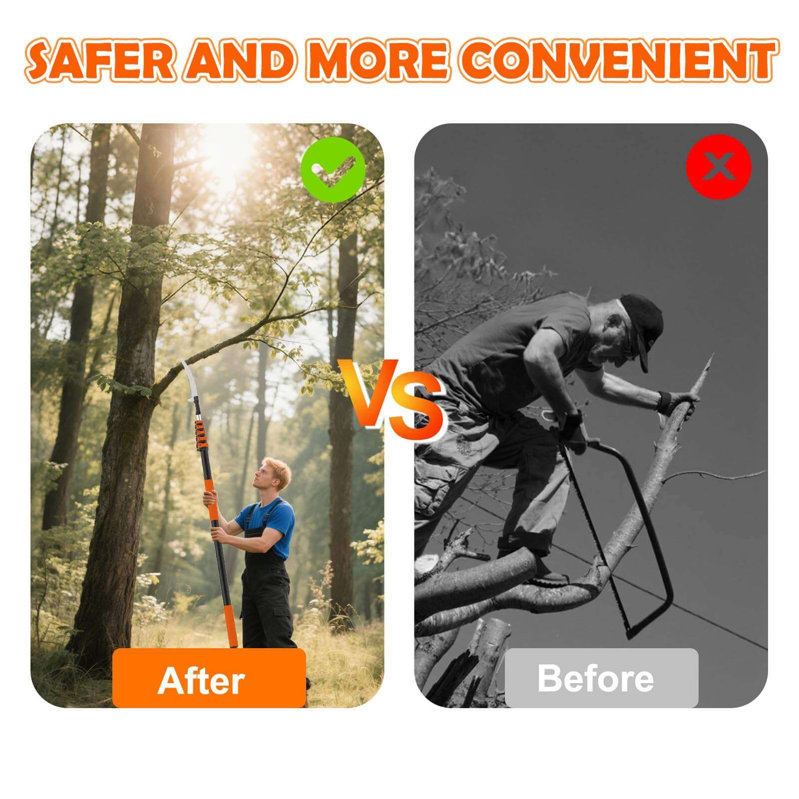 Anbule custom branch cutter telescopic poles manufacturer