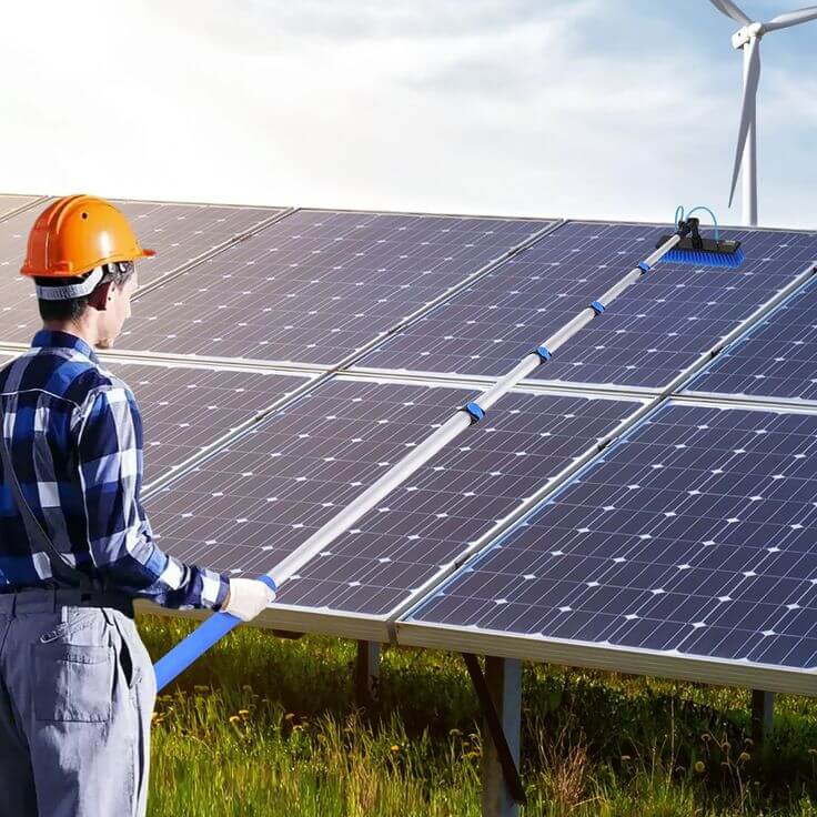 Kann man mit Spülmittel Solarpaneele sicher reinigen, Anleitung zur kommerziellen Reinigung