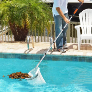 Palo telescopico Anbule per applicazione piscina