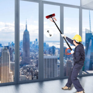 Applicazione dell'asta telescopica Anbule con alimentazione ad acqua 3